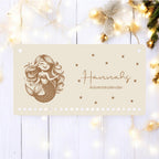 Adventskalender Pferd | personalisierter Adventskalender Name | DIY Adventskalender zum Befüllen | Kinder Kalender Advent Holz