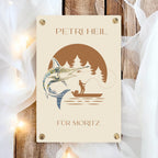 Geburtstag Geldgeschenk Angler angeln Fisch fischen Hochseeangeln Geld schenken Geschenk Name Gutschein personalisiert Geburtstagsgeschenk