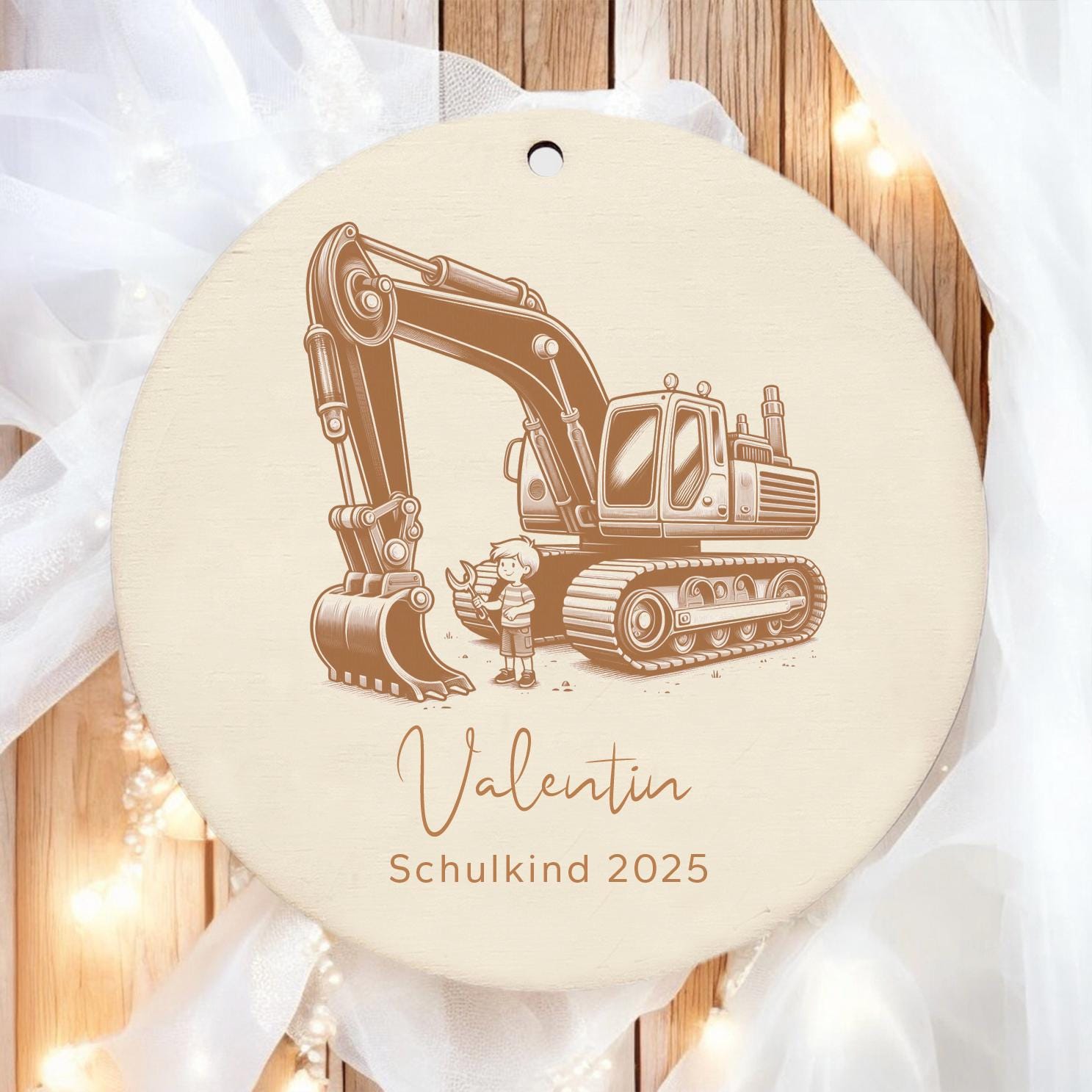 Anhänger Schulkind 2026 l Holz Schultütenanhänger Name personalisiert l Einschulung Geschenke Schultüte Zuckertüte l Schulanfang Einschulung