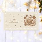 Adventskalender Fußball | personalisierter Adventskalender Name | DIY Adventskalender zum Befüllen | Kinder Kalender Advent Holz