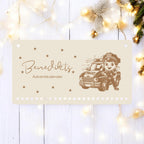 Adventskalender Bagger | personalisierter Adventskalender Name | DIY Adventskalender zum Befüllen | Kinder Kalender Advent Holz