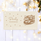 Adventskalender Bagger | personalisierter Adventskalender Name | DIY Adventskalender zum Befüllen | Kinder Kalender Advent Holz