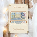Geburtstag Geldgeschenk Laptop PC Computer Geld schenken Geschenk Name Gutschein personalisiert Geburtstagsgeschenk