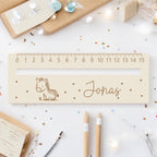 Lesehilfe Lineal personalisiert mit Name | Zebra Lesehilfe für Schulkind | Geschenk zur Einschulung | Schultüte Füllung | Schulanfang 2026