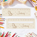 Lesehilfe Lineal personalisiert mit Name | Zebra Lesehilfe für Schulkind | Geschenk zur Einschulung | Schultüte Füllung | Schulanfang 2026
