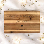Hochzeitsgeschenk Geldgeschenk Hochzeit Schneidebrett personalisiert Geld Richtfest Geschenk Name Brautpaar Geschenk Mr&Mrs Geschenk Holz