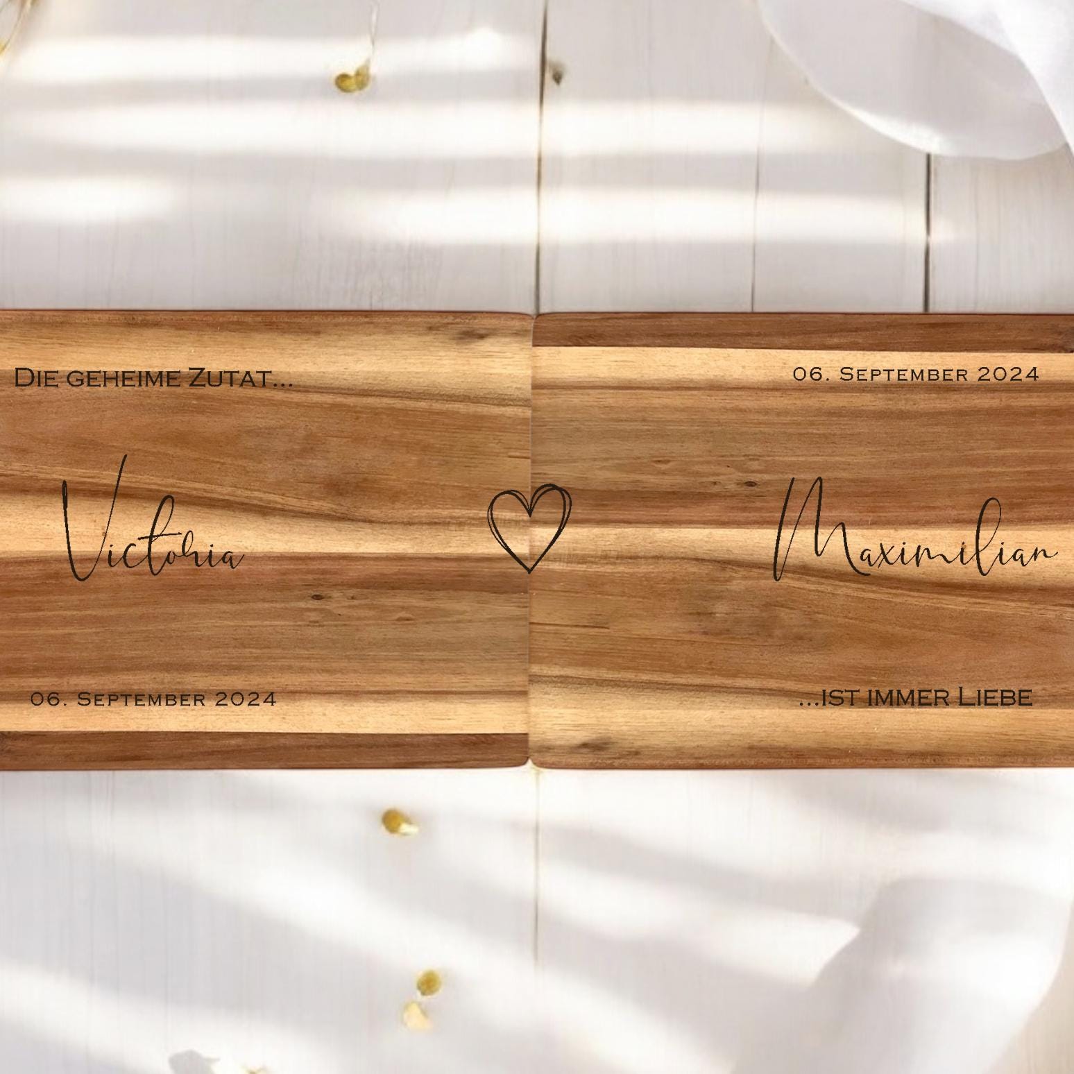 Geschenk Hochzeit Hochzeitsgeschenk Brautpaar Partner Schneidebrett personalisiert Name Geld Geschenk Richtfest Geldgeschenk Mr&Mrs Holz