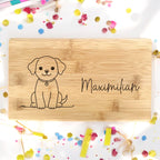 Schneidebrett Kinder Name Tiere Schnecke Geburtstag Geschenk Taufe Geburt Frühstücksbrett personalisiert Bambus Frühstücksbrettchen Bambus
