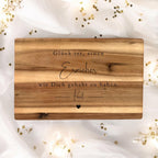 Abschiedsgeschenk Tagesmutter Erzieherin Schneidebrett Name Tageskind Personalisiert Name  Geschenk Abschied Dankeschön Erzieherin mit Herz