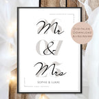 Hochzeit Poster Name Datum l Hochzeitsgeschenk Name personalisiert l Brautpaar Geldgeschenk Hochzeit Geschenk l  Richtfest Geld schenken PDF