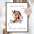 Geldgeschenk Pferd I Gutschein für Pferdemädchen I Geschenkidee reiten Ausdrucken I Geburtstag Geld schenken I Geburtstagsgeschenk PDF A4