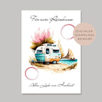 Hochzeit Geldgeschenk Camper I Gutschein für Reisekasse I Geschenk Brautpaar zum Ausdrucken I Geld schenken I Hochzeitssgeschenk PDF