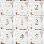 Meilensteinkarten Baby  l Geschenk zur Schwangerschaft l Geburtsgeschenk Baby l Babys erstes Jahr l Erinnerung zur Geburt PDF A6 Ausdrucken