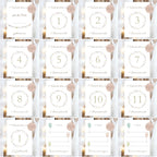 Meilensteinkarten Baby  l Geschenk zur Schwangerschaft l Geburtsgeschenk Baby l Babys erstes Jahr l Erinnerung zur Geburt PDF A6 Ausdrucken