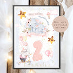 Geldgeschenk 2 Geburtstag l zweiter Geburtstag Geld schenken l Geschenk Gutschein Geburtstagsgeschenk Baby l Wunscherfüller download PDF