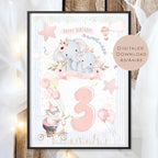 Geldgeschenk 3 Geburtstag l dritter Geburtstag Geld schenken l Geschenk Gutschein Geburtstagsgeschenk Baby l Wunscherfüller download PDF