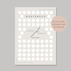 Gästebuch Poster Hochzeit personalisiert l Geschenk Brautpaar l Hochzeitsgeschenk Ideen l zum Beschriften & Einrahmen A3 A2 A1 Download PDF