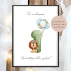 Geldgeschenk 1 Geburtstag l erster Geburtstag Geld schenken l Geschenk Gutschein Geburtstagsgeschenk Baby l Wunscherfüller download PDF