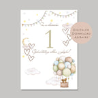 Geldgeschenk 1 Geburtstag l erster Geburtstag Geld schenken l Geschenk Gutschein Geburtstagsgeschenk Baby l Wunscherfüller download PDF