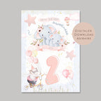 Geldgeschenk 2 Geburtstag l zweiter Geburtstag Geld schenken l Geschenk Gutschein Geburtstagsgeschenk Baby l Wunscherfüller download PDF