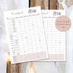 Würfel Spiel Vorlage zum Ausdrucken A5 | Würfelspaß für Spieleabend | PDF für Spielblock Würfelspiel | Gesellschaftsspiel Erwachsene Kinder