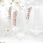 Glasmarkierer Hochzeit Platzkarte Name Anhänger Glas personalisiert Tischkarte Namensschild Weinglas Sektglas personalisiert Tischdeko Taufe