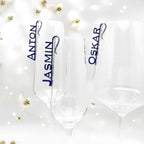 Glasmarkierer Hochzeit Platzkarte Name Anhänger Glas personalisiert Tischkarte Namensschild Weinglas Sektglas personalisiert Tischdeko Taufe