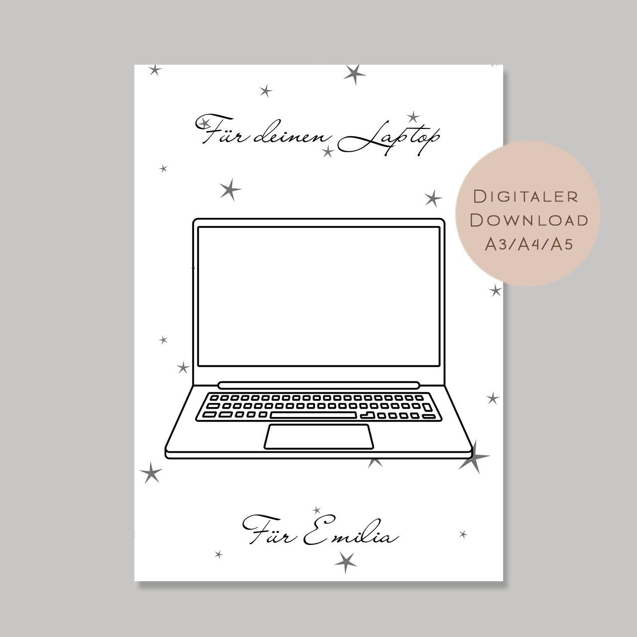 Geburtstag Geldgeschenk Laptop Name l Gamer PC Computer Geld schenken l Geschenkgutschein Geburtstagsgeschenk Gutschein Wunscherfüller PDF