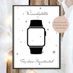 Geburtstag Geldgeschenk Uhr l Smartwatch Geld schenken l Geschenkgutschein Geburtstagsgeschenk l Gutschein Geschenk Wunscherfüller PDF