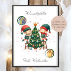 Geldgeschenk Weihnachten l Geld Weihnachtsgeschenk l Geschenkgutschein Wichtel Geldgeschenk l Gutschein schenken Geschenk Wunscherfüller PDF