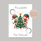 Geldgeschenk Weihnachten l Geld Weihnachtsgeschenk l Geschenkgutschein Wichtel Geldgeschenk l Gutschein schenken Geschenk Wunscherfüller PDF