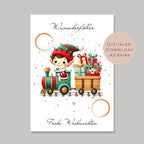 Geldgeschenk Weihnachten l Geld Weihnachtsgeschenk l Geschenkgutschein Wichtel Geldgeschenk l Gutschein schenken Geschenk Wunscherfüller PDF