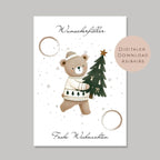 Geldgeschenk Weihnachten l Geld Weihnachtsgeschenk l Geschenkgutschein Teddy Geldgeschenk l Gutschein schenken Geschenk Wunscherfüller PDF