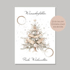 Geldgeschenk Weihnachten Baum l Geld Weihnachtsgeschenk l Weihnachtsbaum Geschenkgutschein Geldgeschenk l Gutschein schenken Geschenk PDF