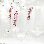 Glasmarkierer Hochzeit Platzkarte Name Anhänger Glas personalisiert Tischkarte Namensschild Weinglas Sektglas personalisiert Tischdeko Taufe