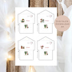 Wichtelbriefe Name personalisiert I Weihnachten Wichtelgeschichte | Brief Weihnachtsmann | Wunschzettel Ausrucken | Weihnachtspost download