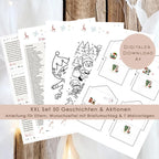 Wichtelbriefe Weihnachten Kinder Wichtelgeschichte | Brief an den Weihnachtsmann | Wunschzettel zum Ausrucken | DIY Weihnachtspost download