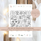 Wichtelbriefe Weihnachten Kinder Wichtelgeschichte | Brief an den Weihnachtsmann | Wunschzettel zum Ausrucken | DIY Weihnachtspost download