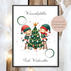 Geldgeschenk Weihnachten l Geld Weihnachtsgeschenk l Geschenkgutschein Wichtel Geldgeschenk l Gutschein schenken Geschenk Wunscherfüller PDF