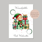 Geldgeschenk Weihnachten l Geld Weihnachtsgeschenk l Geschenkgutschein Wichtel Geldgeschenk l Gutschein schenken Geschenk Wunscherfüller PDF