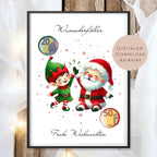 Geldgeschenk Weihnachten l Geld Weihnachtsgeschenk l Geschenkgutschein Wichtel Geldgeschenk l Gutschein schenken Geschenk Wunscherfüller PDF