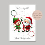 Geldgeschenk Weihnachten l Geld Weihnachtsgeschenk l Geschenkgutschein Wichtel Geldgeschenk l Gutschein schenken Geschenk Wunscherfüller PDF