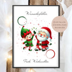 Geldgeschenk Weihnachten l Geld Weihnachtsgeschenk l Geschenkgutschein Wichtel Geldgeschenk l Gutschein schenken Geschenk Wunscherfüller PDF