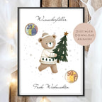 Geldgeschenk Weihnachten l Geld Weihnachtsgeschenk l Geschenkgutschein Teddy Geldgeschenk l Gutschein schenken Geschenk Wunscherfüller PDF