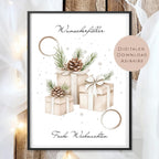 Geldgeschenk Weihnachten l Geld Weihnachtsgeschenk l Geschenkgutschein Geldgeschenk l Gutschein schenken Geschenk Wunscherfüller PDF