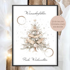 Geldgeschenk Weihnachten Baum l Geld Weihnachtsgeschenk l Weihnachtsbaum Geschenkgutschein Geldgeschenk l Gutschein schenken Geschenk PDF