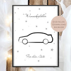 Geburtstag Geldgeschenk Auto l 18. Geburtstag Geld schenken l Führerschein Geburtstagsgeschenk l Gutschein Geschenk Wunscherfüller PDF