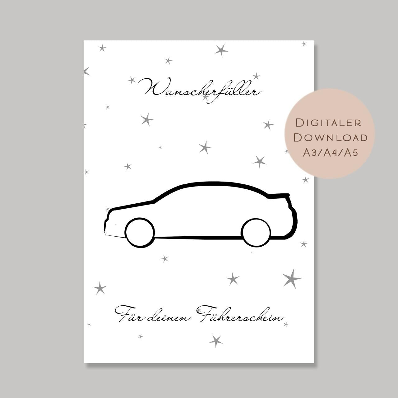 Geburtstag Geldgeschenk Führerschein l 18. Geburtstag 16. Geld schenken l Auto Geburtstagsgeschenk l Gutschein Geschenk Wunscherfüller PDF