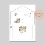 Wunschzettel Weihnachten Kinder | Brief an den Weihnachtsmann | Wunschzettel zum Ausrucken | DIY Advent Adventszeit Weihnachtspost download