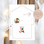 Wichtelbriefe Weihnachten Kinder Wichtelgeschichte | Brief an den Weihnachtsmann | Wunschzettel zum Ausrucken | DIY Weihnachtspost download